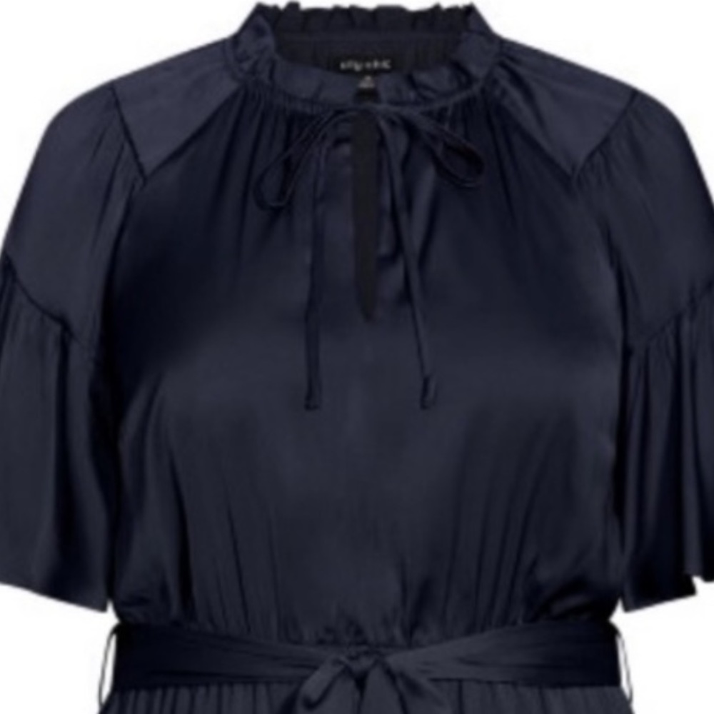 NEW City Chic ruffle midi dress - Picture 9 of 10